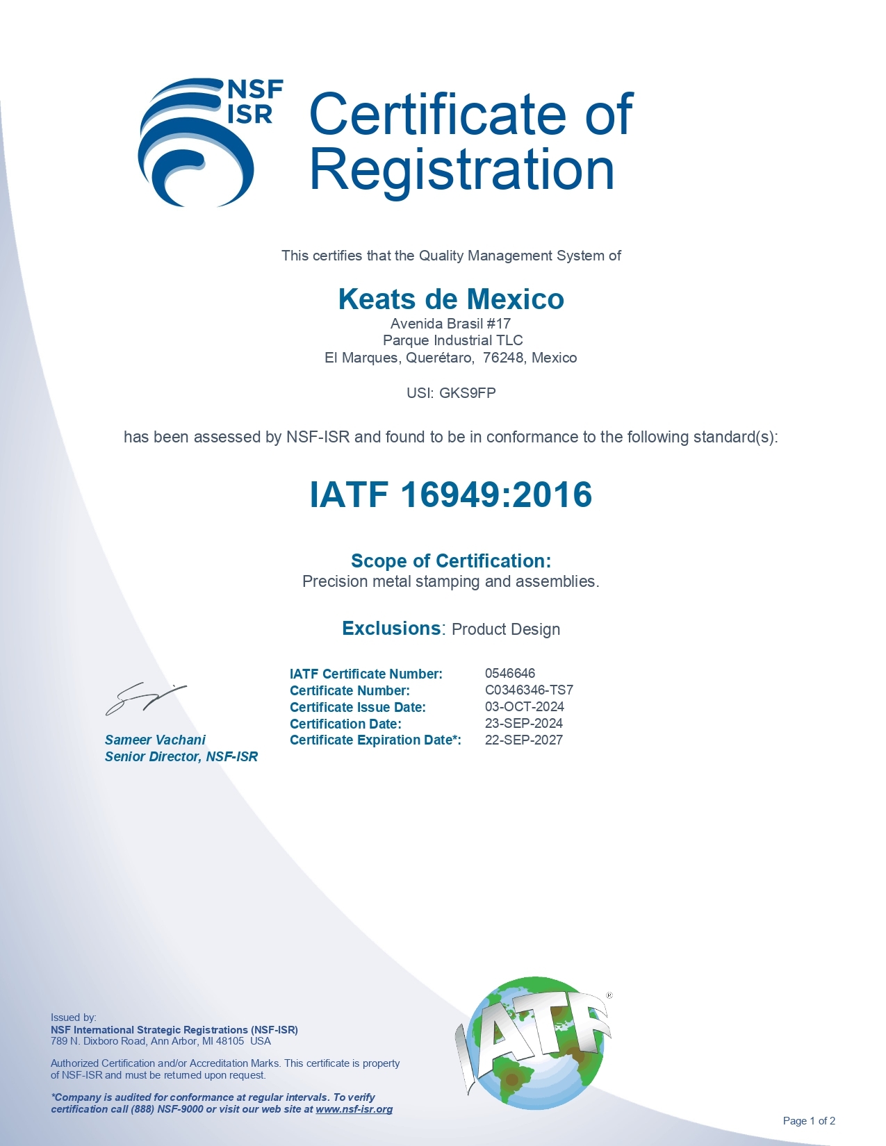 Keats De Mexico KDM ISO IATF certs_page-0001